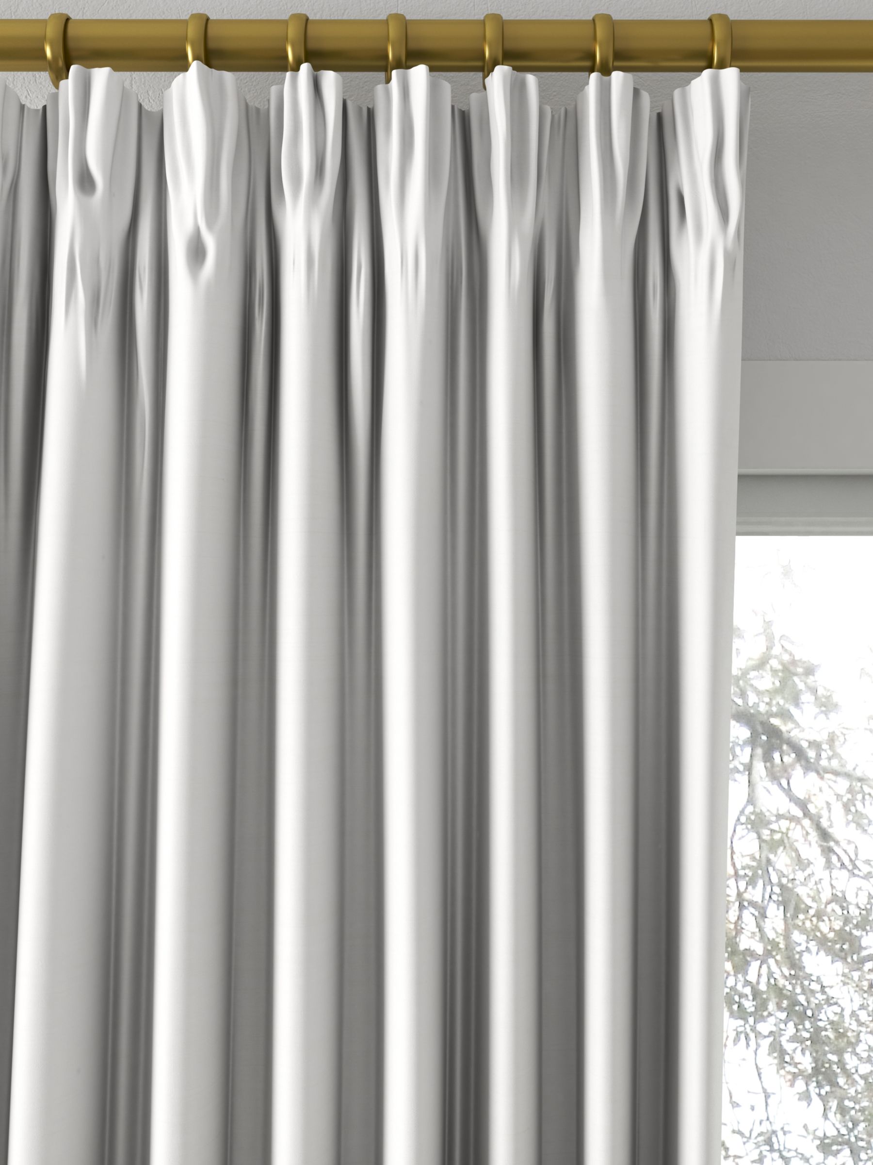 Designers Guild Chinon Made to Measure Curtains, Coconut