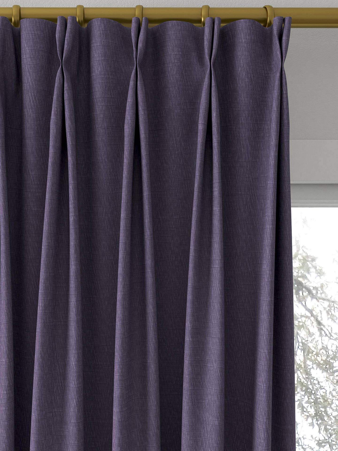 Designers Guild Anshu Made to Measure Curtains, Grape