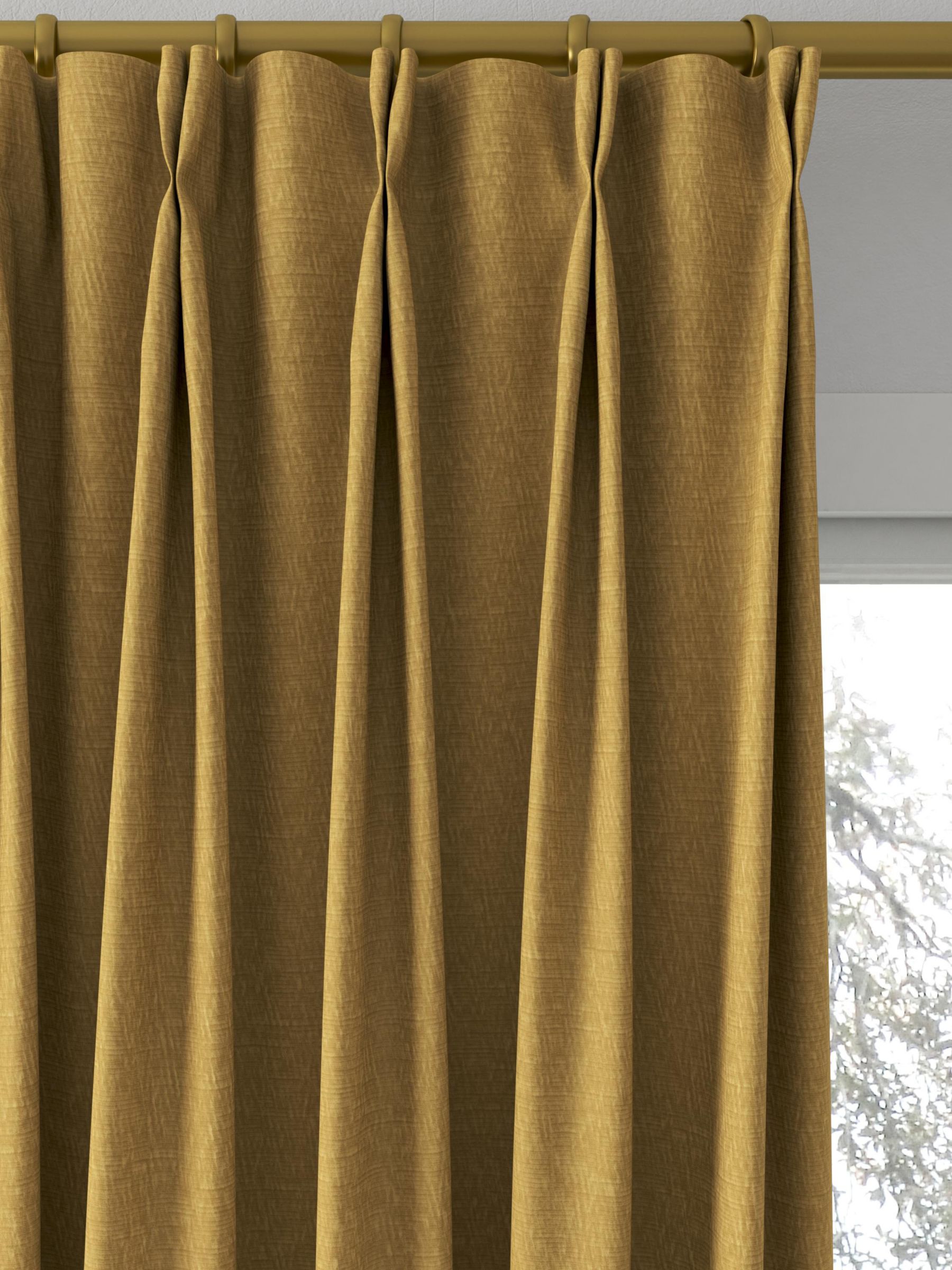 Designers Guild Anshu Made to Measure Curtains, Gold