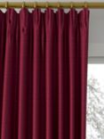 Designers Guild Chinon Made to Measure Curtains or Roman Blind, Ruby