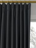 Designers Guild Anshu Made to Measure Curtains or Roman Blind, Slate