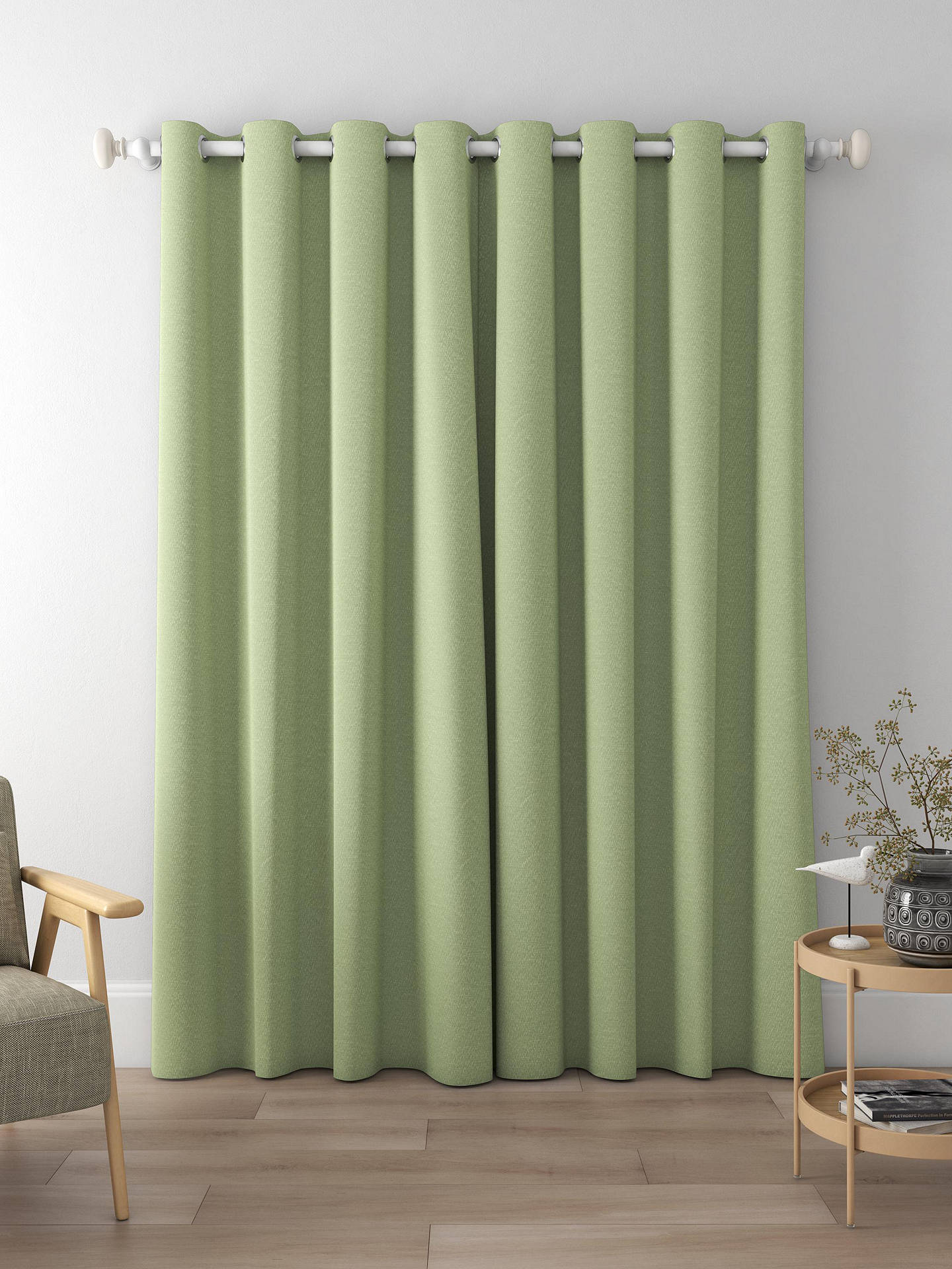 Designers Guild Anshu Made to Measure Curtains, Jade