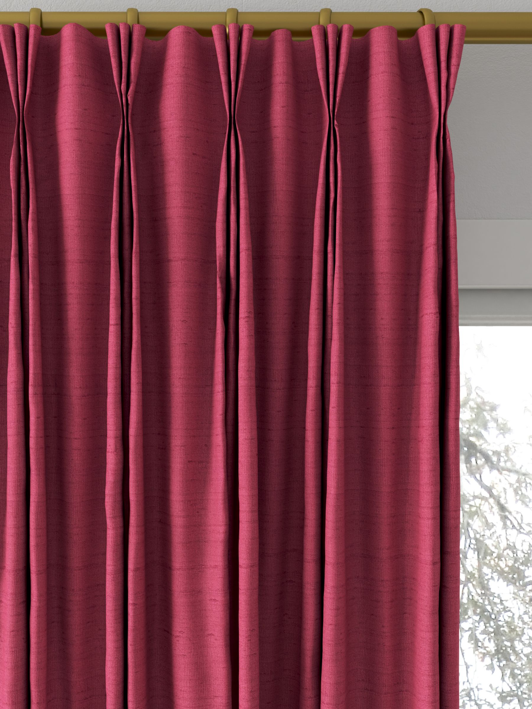 Designers Guild Chinon Made to Measure Curtains, Blush