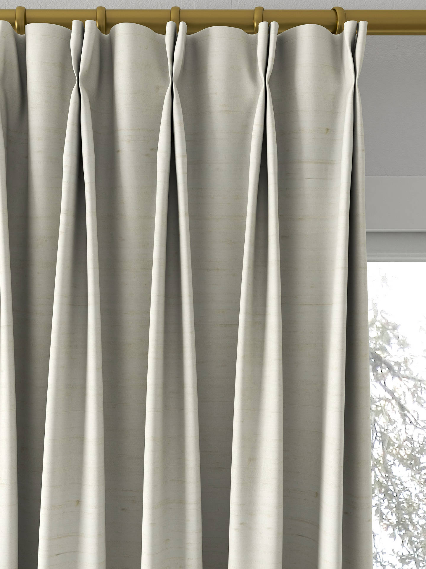 Designers Guild Chinon Made to Measure Curtains, Champagne