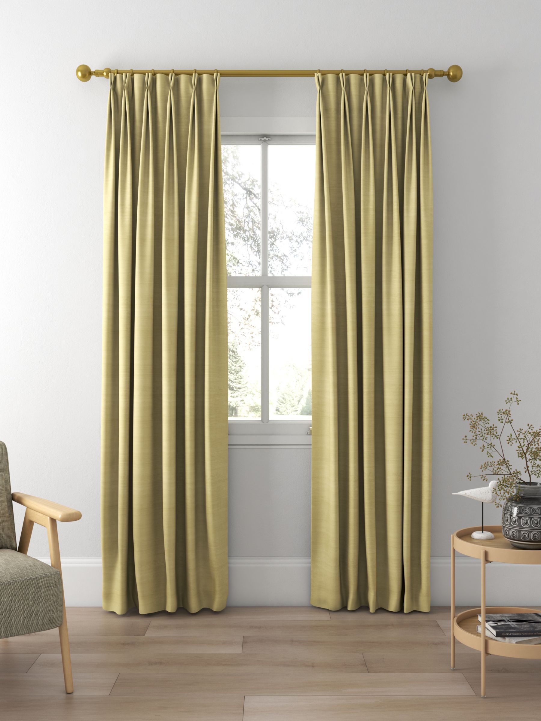 Designers Guild Chinon Made to Measure Curtains, Roebuck