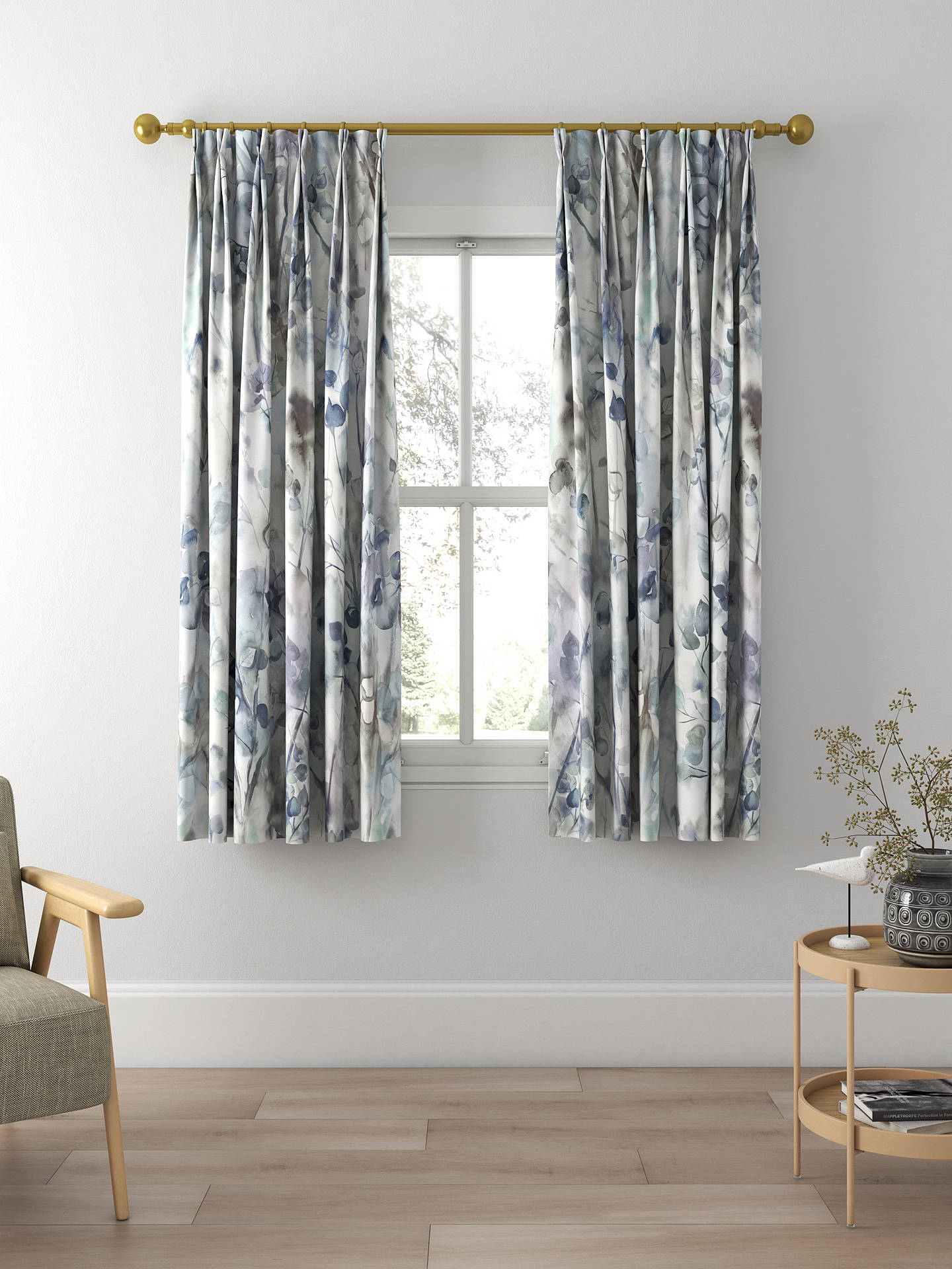 Voyage Sola Made to Measure Curtains, Midnight