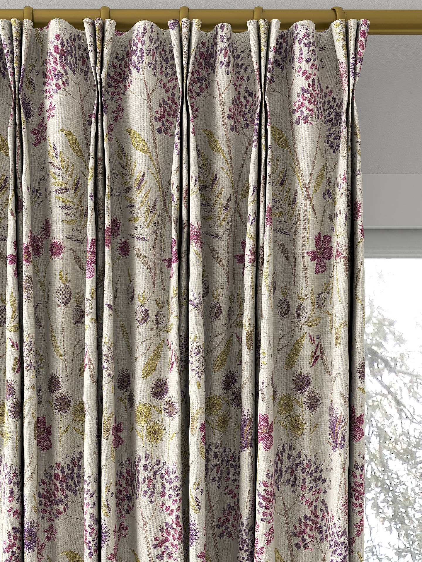 Voyage Winslow Linen Made to Measure Curtains, Russett