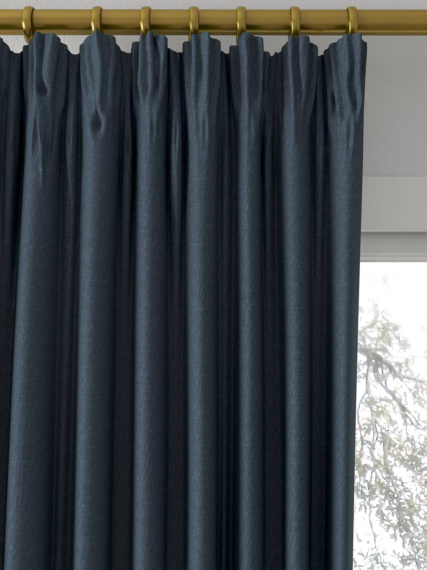 Designers Guild Anshu Made to Measure Curtains, Prussian
