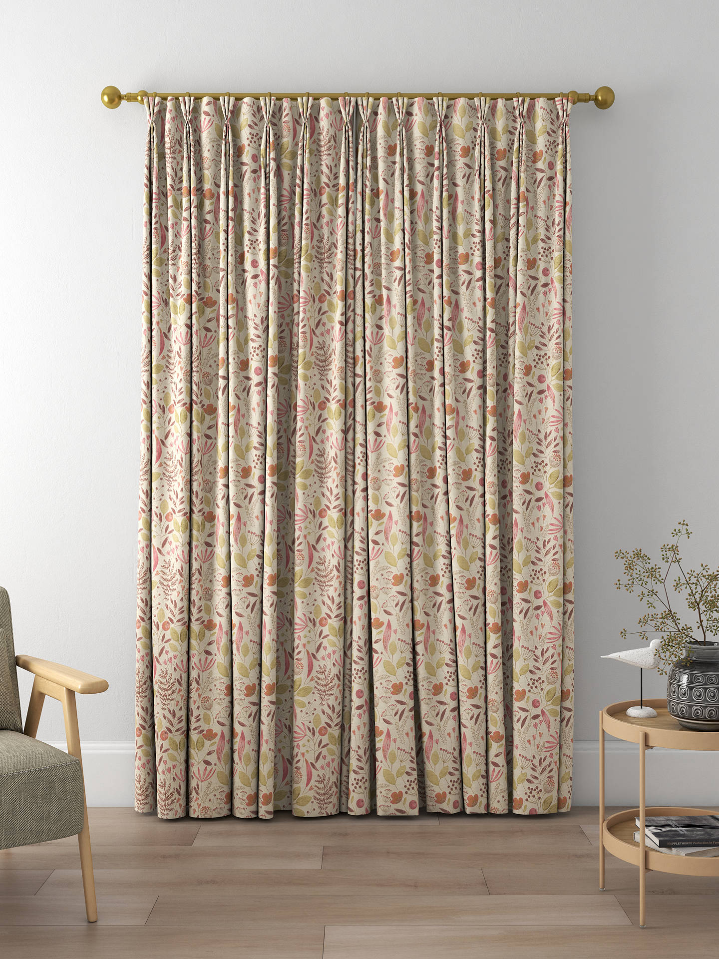 Voyage Winslow Linen Made to Measure Curtains, Summer