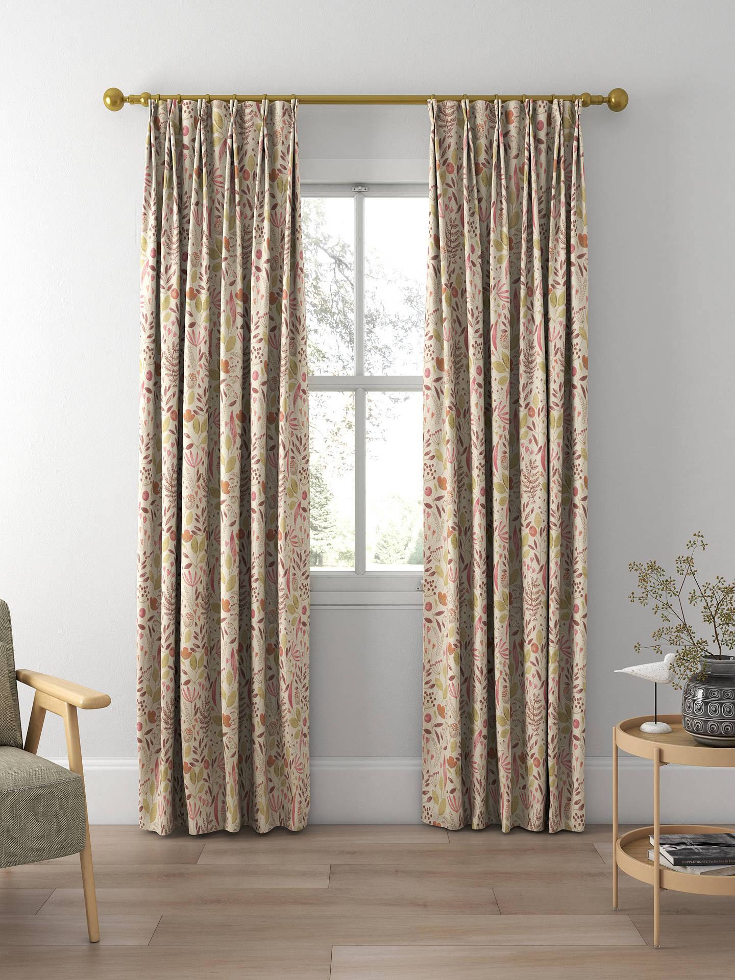Voyage Winslow Linen Made to Measure Curtains, Summer