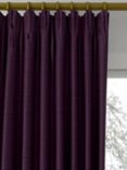 Designers Guild Chinon Made to Measure Curtains or Roman Blind, Aubergine