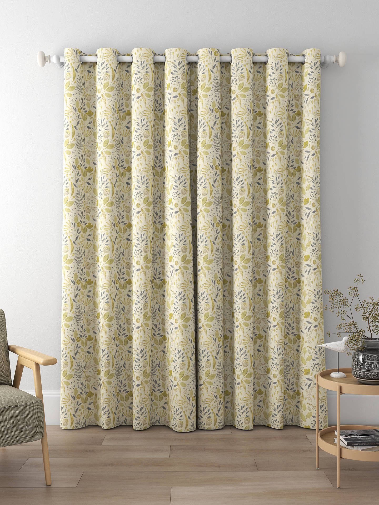 Voyage Winslow Linen Made to Measure Curtains, Duck Egg