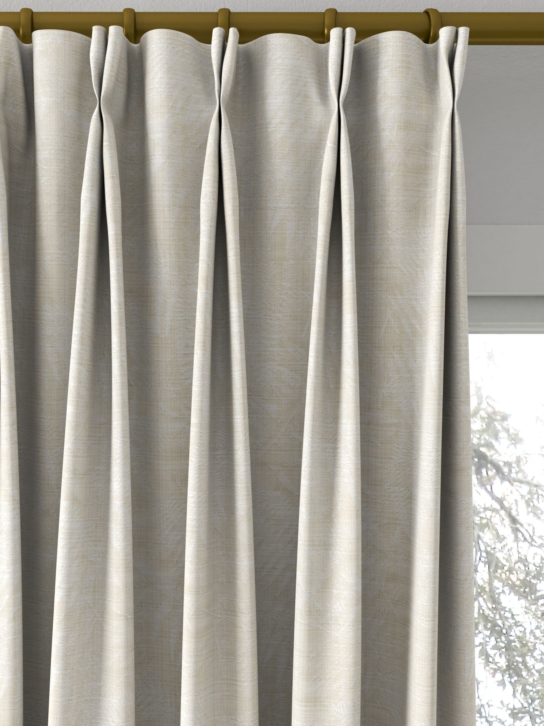 Prestigious Textiles Harper Made to Measure Curtains, Alabaster