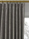 Designers Guild Brera Lino Made to Measure Curtains or Roman Blind, Ebony
