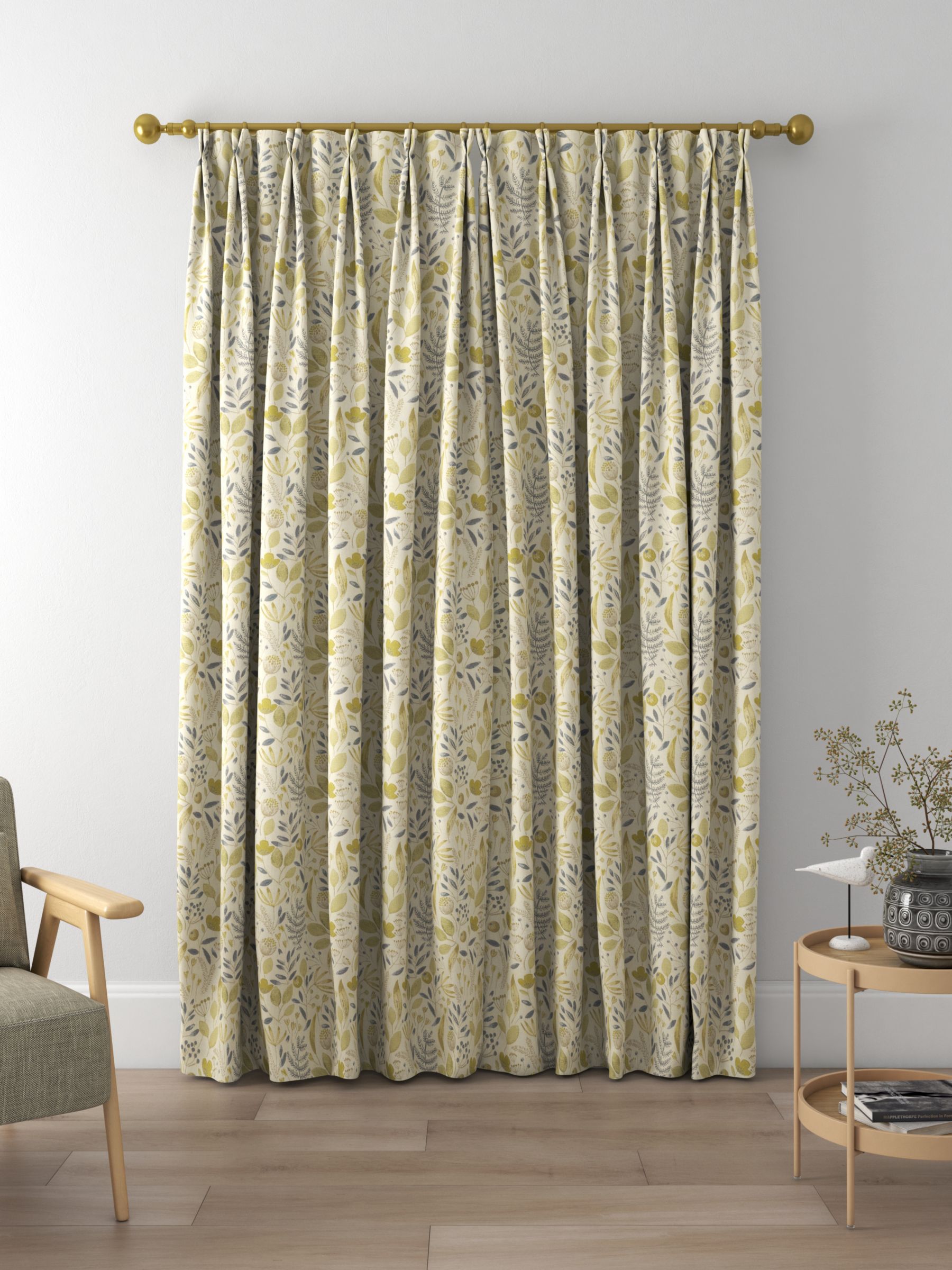 Voyage Winslow Linen Made to Measure Curtains, Autumn