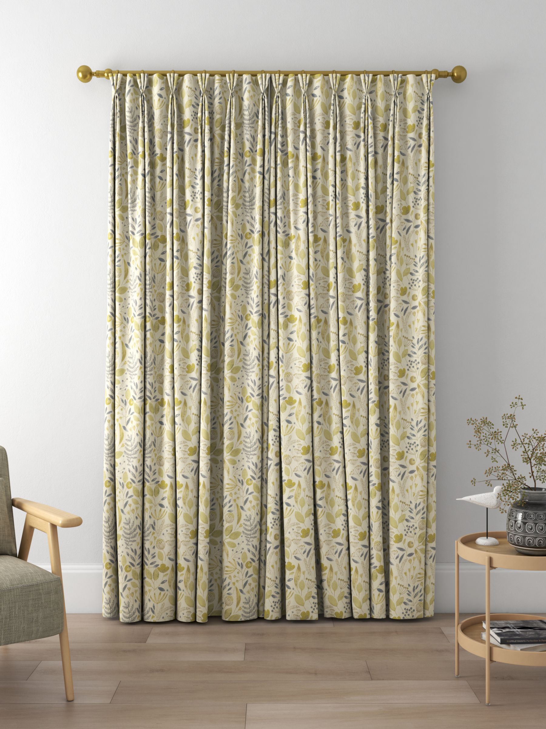 Voyage Winslow Linen Made to Measure Curtains, Autumn