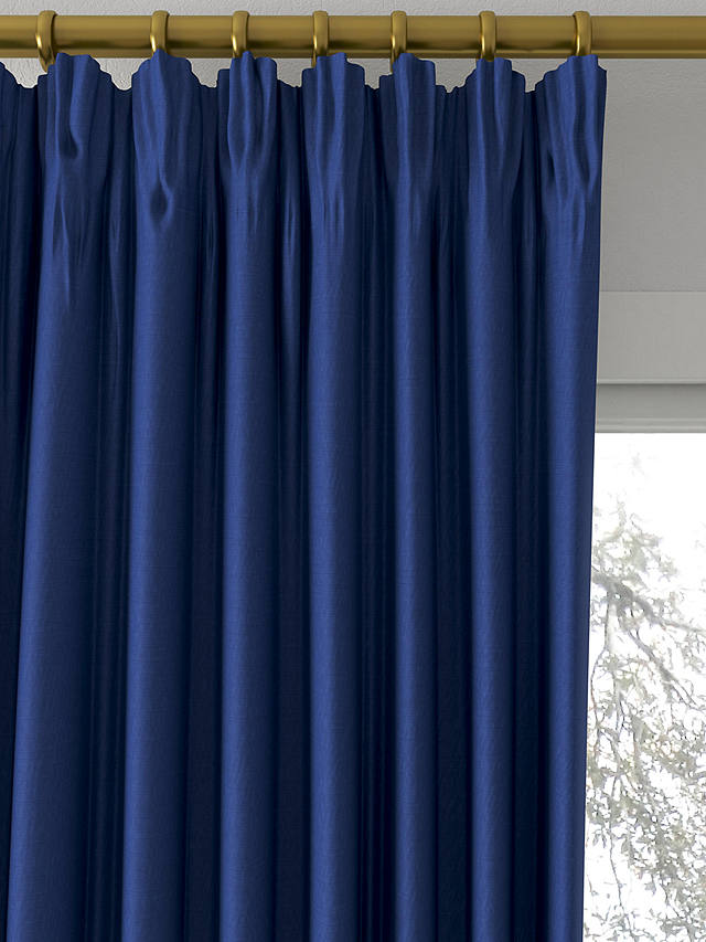 Designers Guild Anshu Made to Measure Curtains, Cobalt
