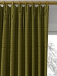 Designers Guild Chinon Made to Measure Curtains or Roman Blind, Moss