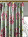 Voyage Clovelly Made to Measure Curtains or Roman Blind, Raspberry Slate