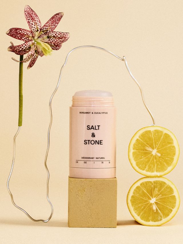 SALT & STONE Bergamot & Eucalyptus Deodorant, 75g 2