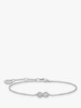 THOMAS SABO Infinite Love Cubic Zirconia Bracelet, Silver