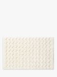 John Lewis Zig Zag Bath Mat, Natural