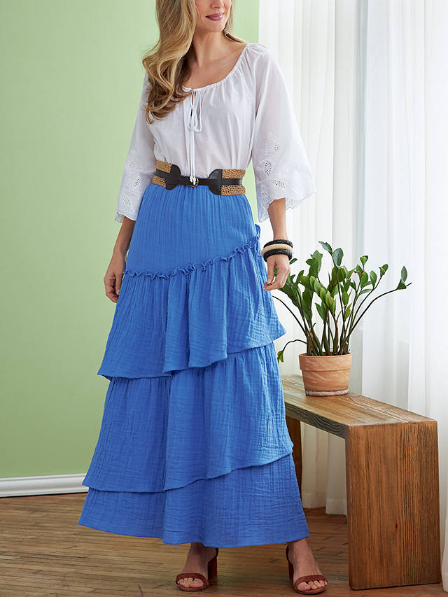 Butterick Misses' Tiered Skirt Sewing Pattern, B6736, Y