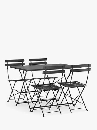 John Lewis ANYDAY Camden 4-Seater Garden Table & Chairs Set