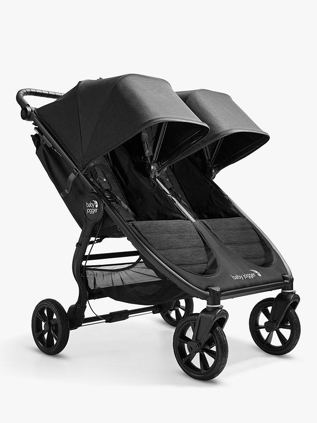 Baby Jogger City Mini GT2 Double Pushchair, Opulent Black
