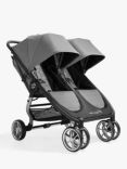 Baby Jogger City Mini 2 Double Pushchair, Stone Grey