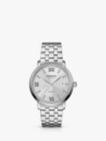 Montblanc 127770 Men's Tradition Automatic Date Bracelet Strap Watch, Silver