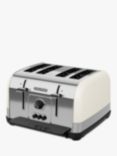 Morphy Richards Venture 4-Slice Toaster, Cream