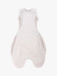 Purflo Swaddle To Sleep Baby Swaddle Bag, 0.5 Tog, Grey, 0-4 months