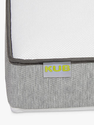 Kub Charm Eco Luxury Pocket Spring Cot Mattress, 120 x 60cm