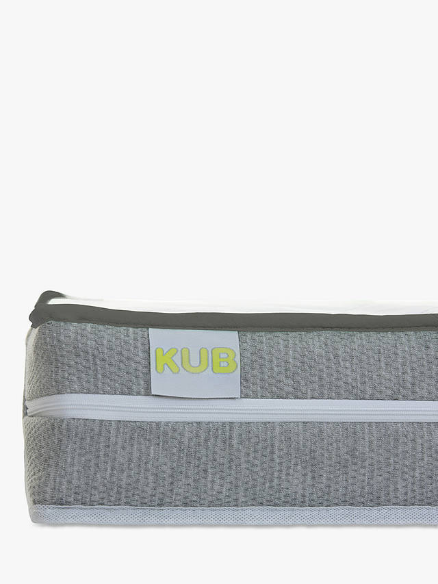 Kub Charm Eco Luxury Pocket Spring Cotbed  Mattress, 140 x 70cm