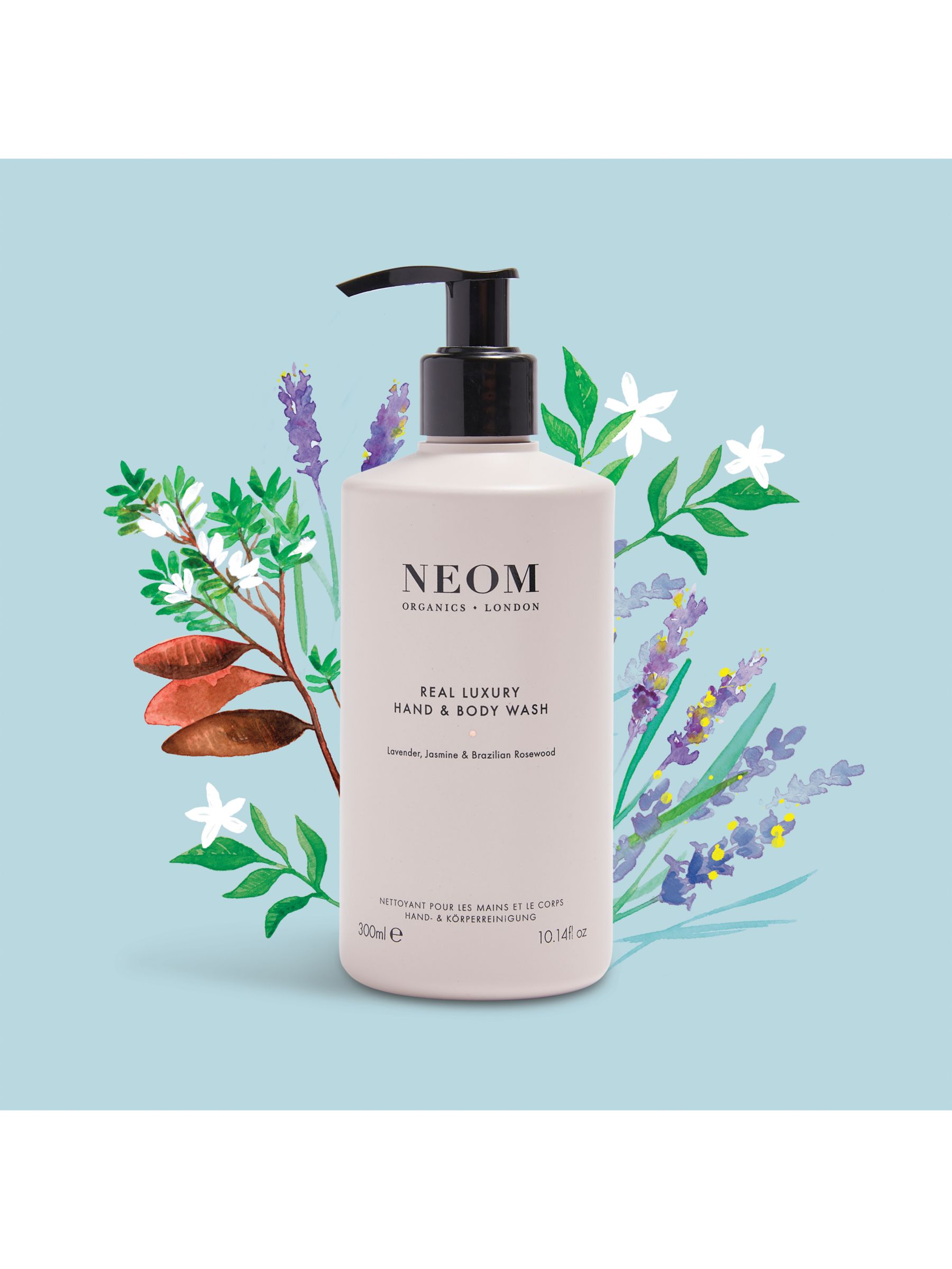 Neom Organics London  Real Luxury Hand & Body Wash, 300ml