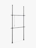 Wenko Single Hercules Clothes Stand, Black