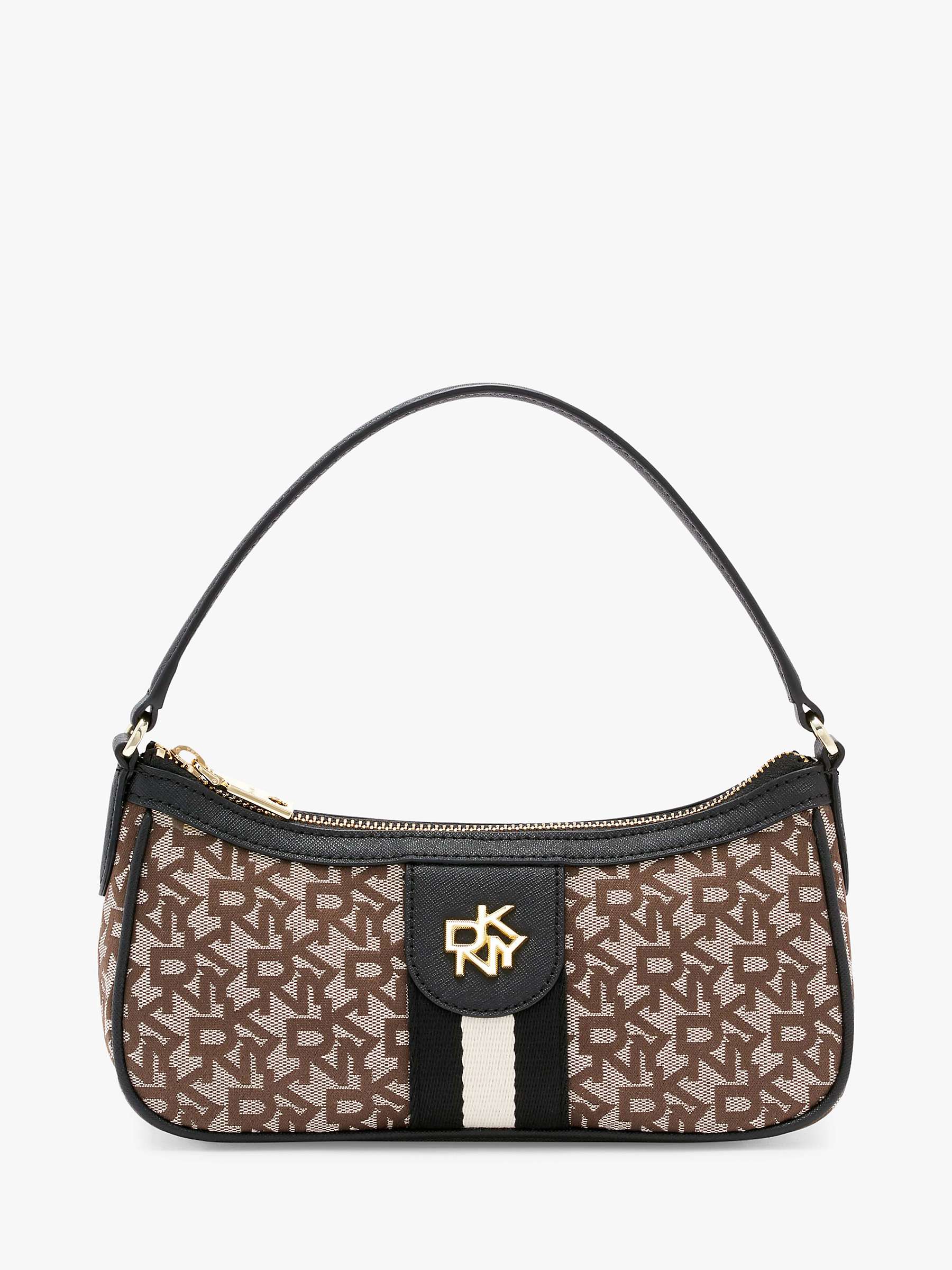 Buy DKNY Carol Logo Baguette Nylon Shoulder Bag Online at johnlewis.com