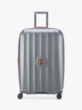 DELSEY St Tropez 76cm 4-Wheel Large Suitcase, Platinum