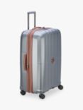 DELSEY St Tropez 76cm 4-Wheel Large Suitcase, Platinum
