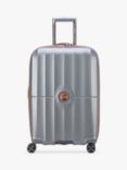 DELSEY St Tropez 67cm 4-Wheel Medium Suitcase, Platinum