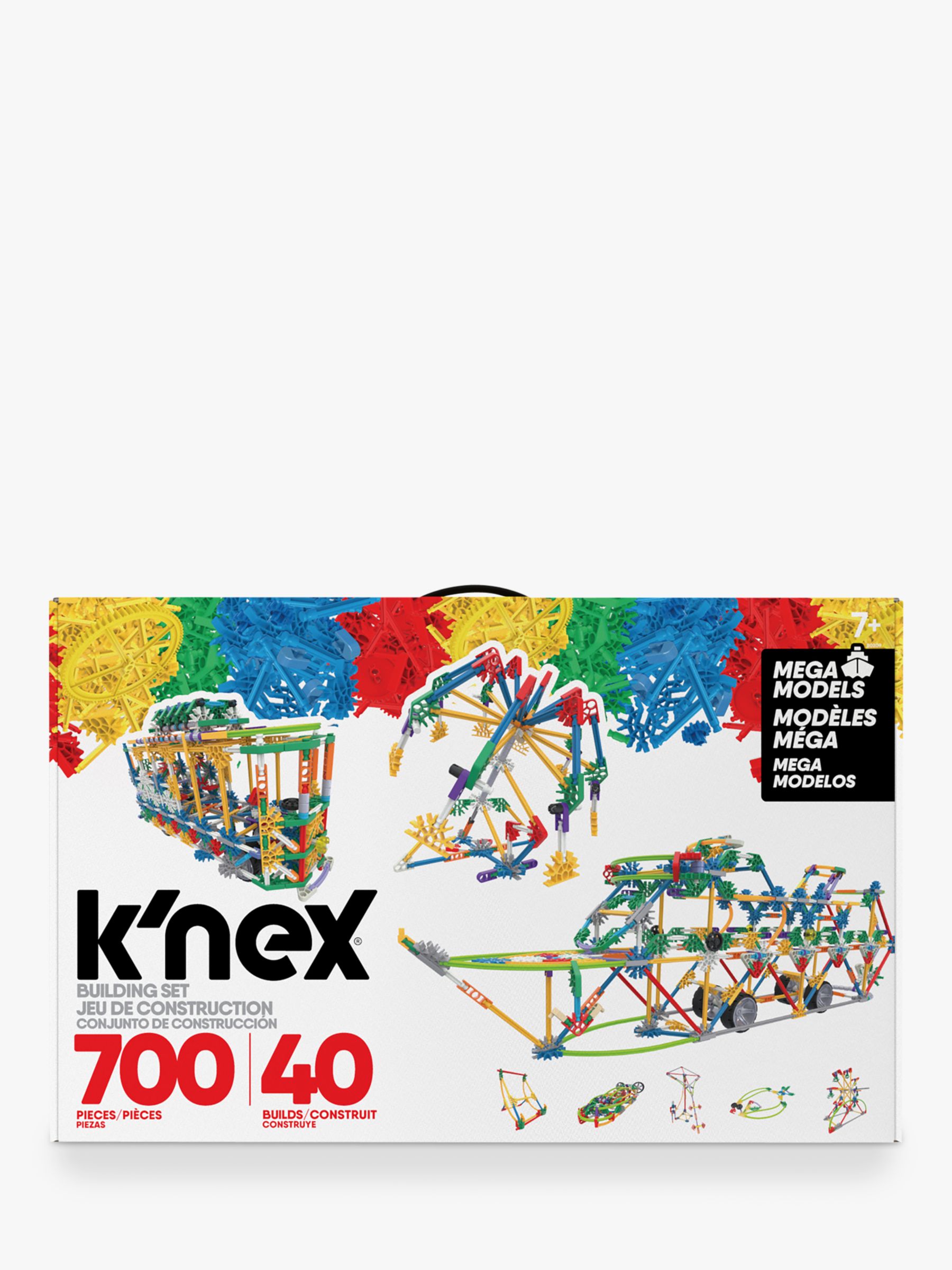 Knex 80216 Amazin 8 Coaster, Colourful Construction Set for Boys an