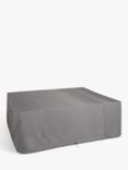 John Lewis & Partners Garden Furniture Large Corner Sofa & Lounge Set Cover, Grey