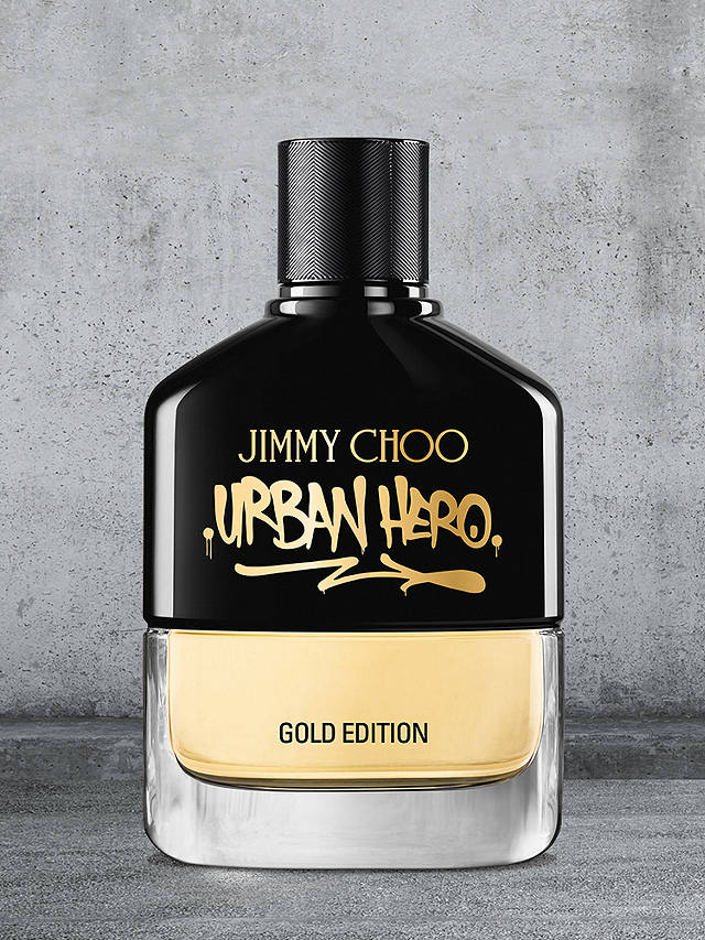 Jimmy Choo Urban Hero Gold Edition Eau de Parfum, 50ml at John Lewis &  Partners