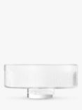LSA International Wicker Glass Comport / Trifle & Fruit Bowl, 28.5cm, Clear