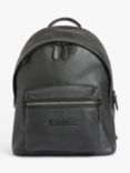 Coach Charter Leather Backpack, Black