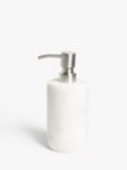 John Lewis Marble Soap Pump, White