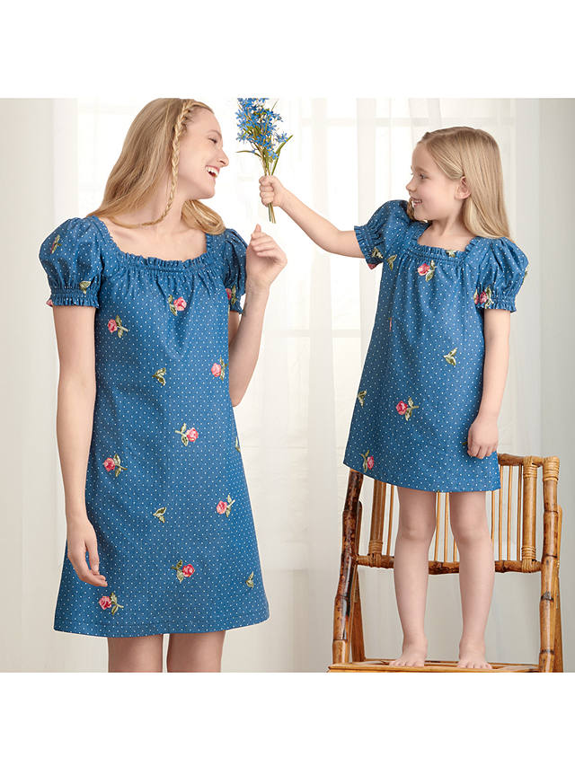 Simplicity Mother and Daughter Dresses Sewing Pattern, S9316, A