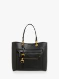 Jasper Conran London Agatha Shopper Bag, Black