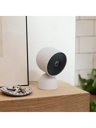 Google Nest Cam Indoor or Outdoor Security Camera, Battery Powered